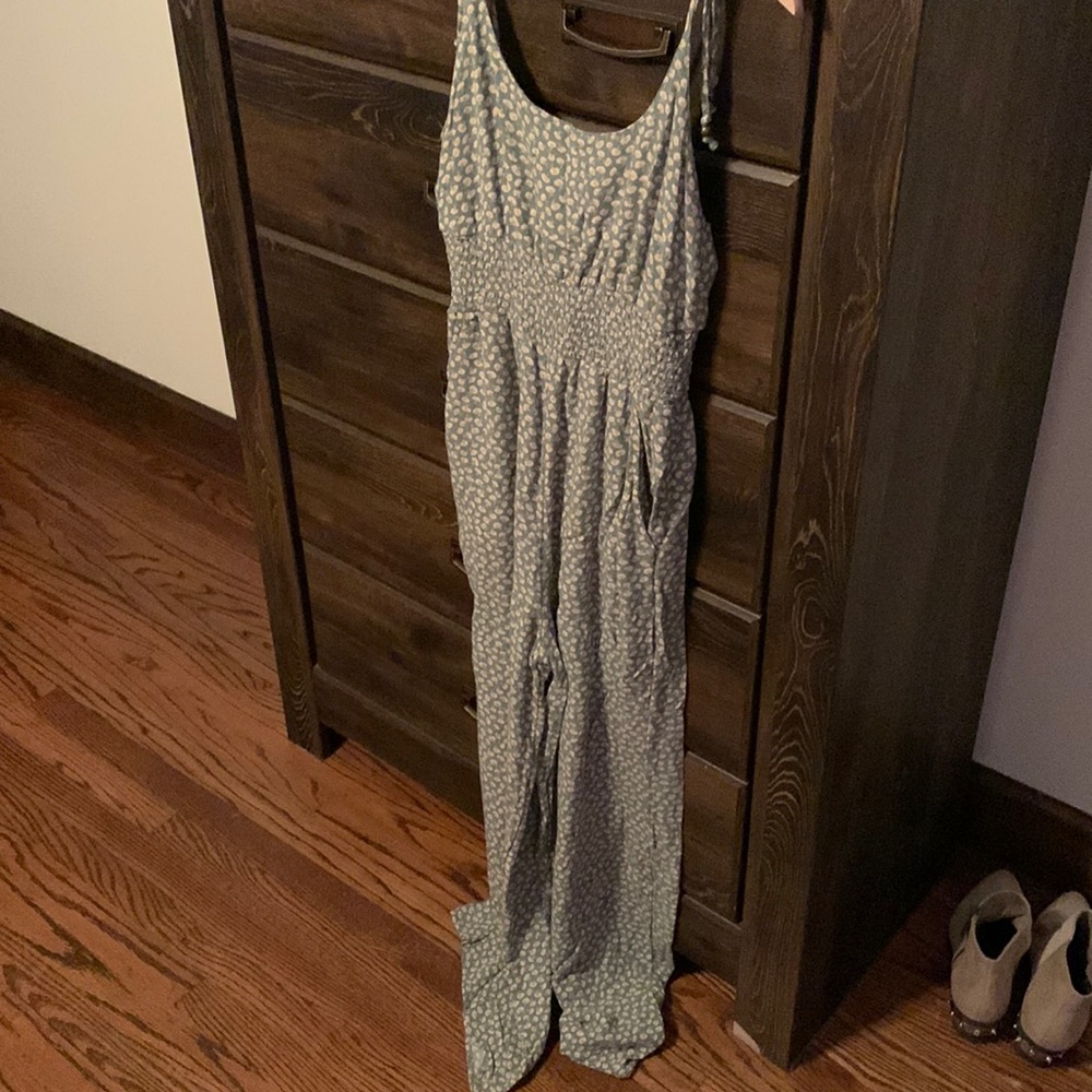 Floral print jumpsuit